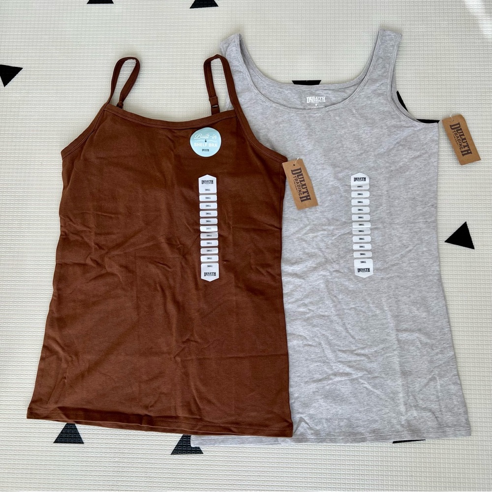 Duluth Trading Co No Yank Tank Top Bundle